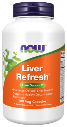 NOW Liver Refresh, 180 капсул