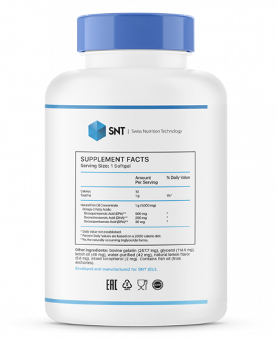 SNT Tri-Omega, 60 капсул