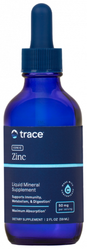 Trace Minerals Ionic Zinc 50 mg, 59 мл
