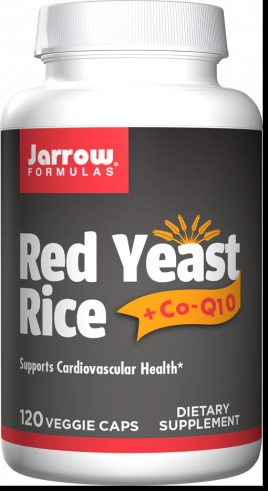 Jarrow Formulas Red Yeast Rice + Q10, 120 капсул