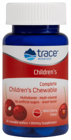 Trace Minerals Complete Children's Chewable, 60 таблеток