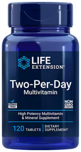 Life Extension Two-Per-Day Multivitamin, Мультивитамины