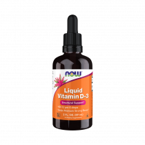 NOW Liquid Vitamin D-3, 59 мл